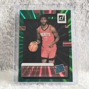 5/$20 Mint 2022/23 Donruss Tari Eason Green Laser Rated Rookie NBA Card 217!!